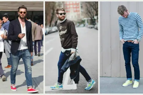 Męskie stylizacje New Balance: Jak nosić je modnie i z klasą?