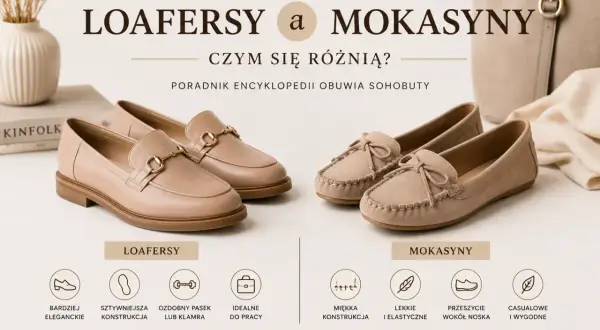 Loafersy i mokasyny: buty na grubej podeszwie jak się nazywają? Poradnik obuwia, porównanie stylów i wygody.
