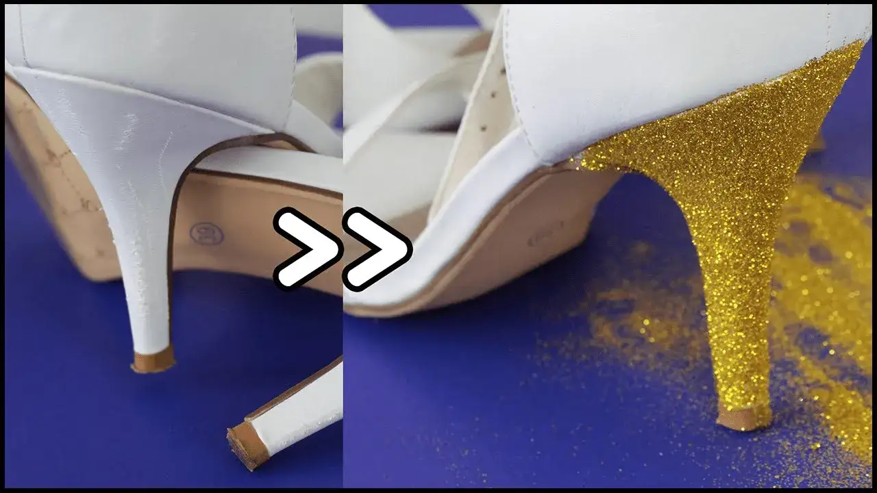 DIY malowanie obcasów butów krok po kroku